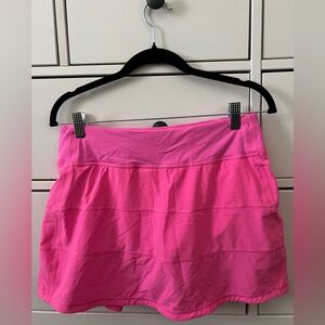 Lululemon Golf Skirt in hot pink